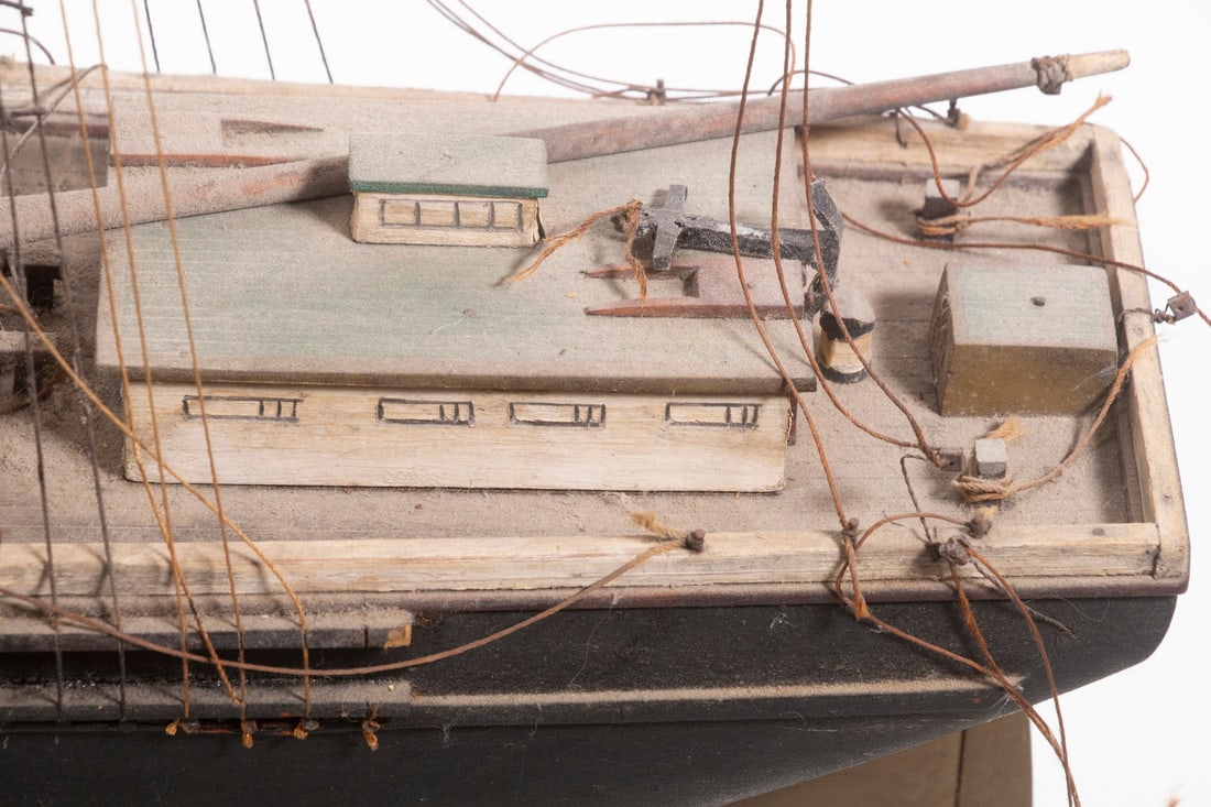 LATE 19TH C. SHIP MODEL - 4