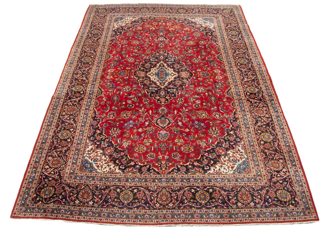 KASHAN CARPET (10'2" X 14'6") (1 of 5)