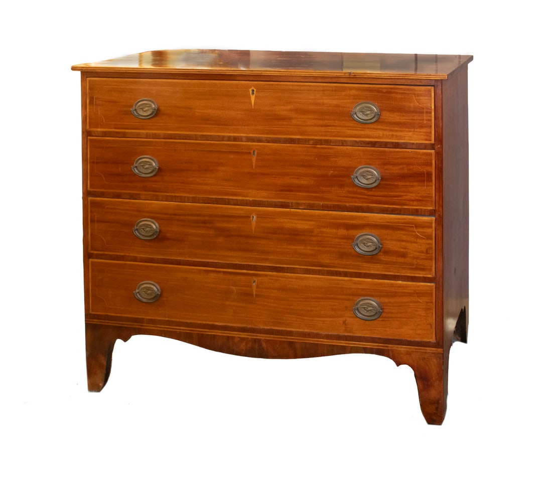 AMERICAN HEPPLEWHITE CHEST (1 of 5)