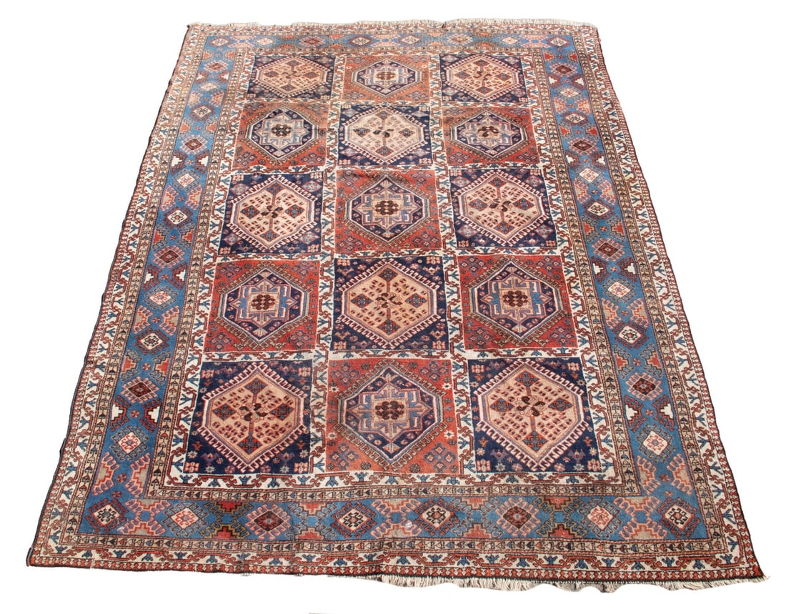 PERSIAN TILE-PATTERN RUG (11'6" x 8'10") (1 of 4)