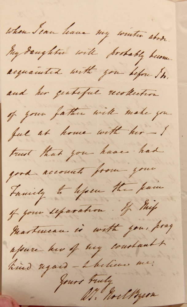(2) AUTOGRAPH LETTERS - 3