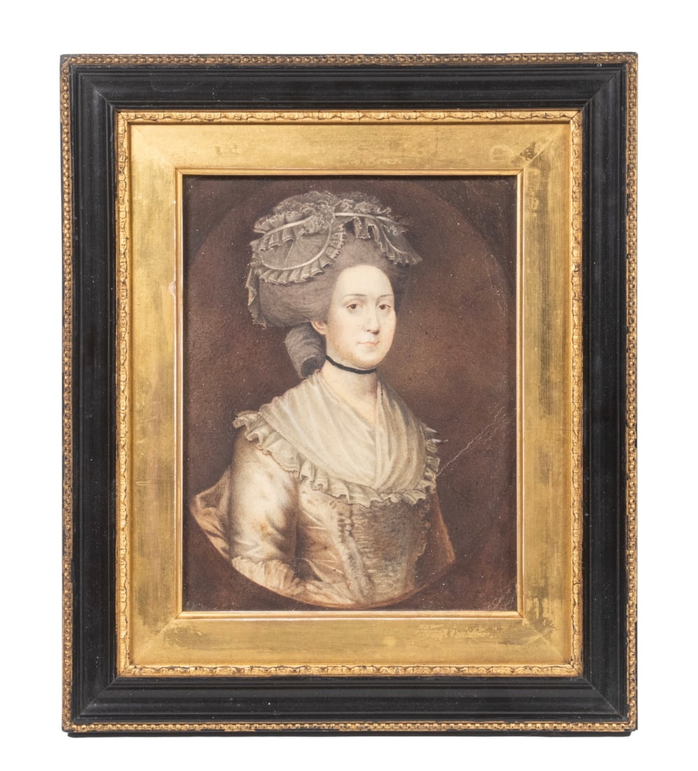 MINATURE PORTRAIT OF MADAME DE LA FAYETTE (1 of 5)