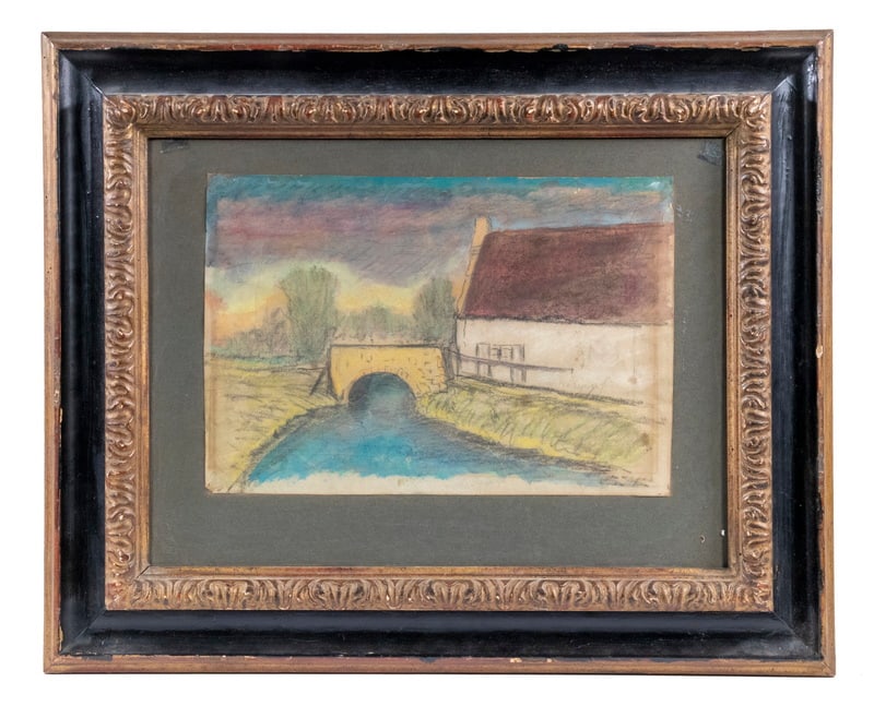 ATTRIBUTED TO CHARLES FRANCOIS DAUBIGNY (FRANCE, 1870-1878) (1 of 5)