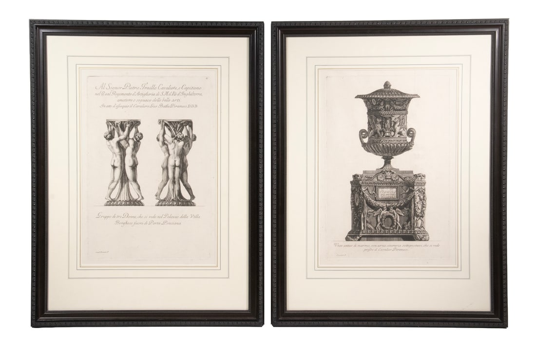 GIOVANNI BAPTISTA PIRANESI (ITALY, 1720-1778) (1 of 3)