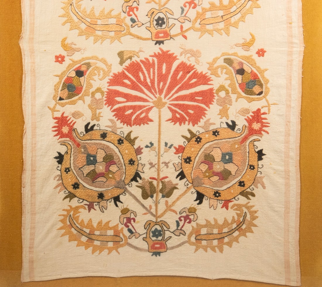 FRAMED TURKISH TEXTILE - 3