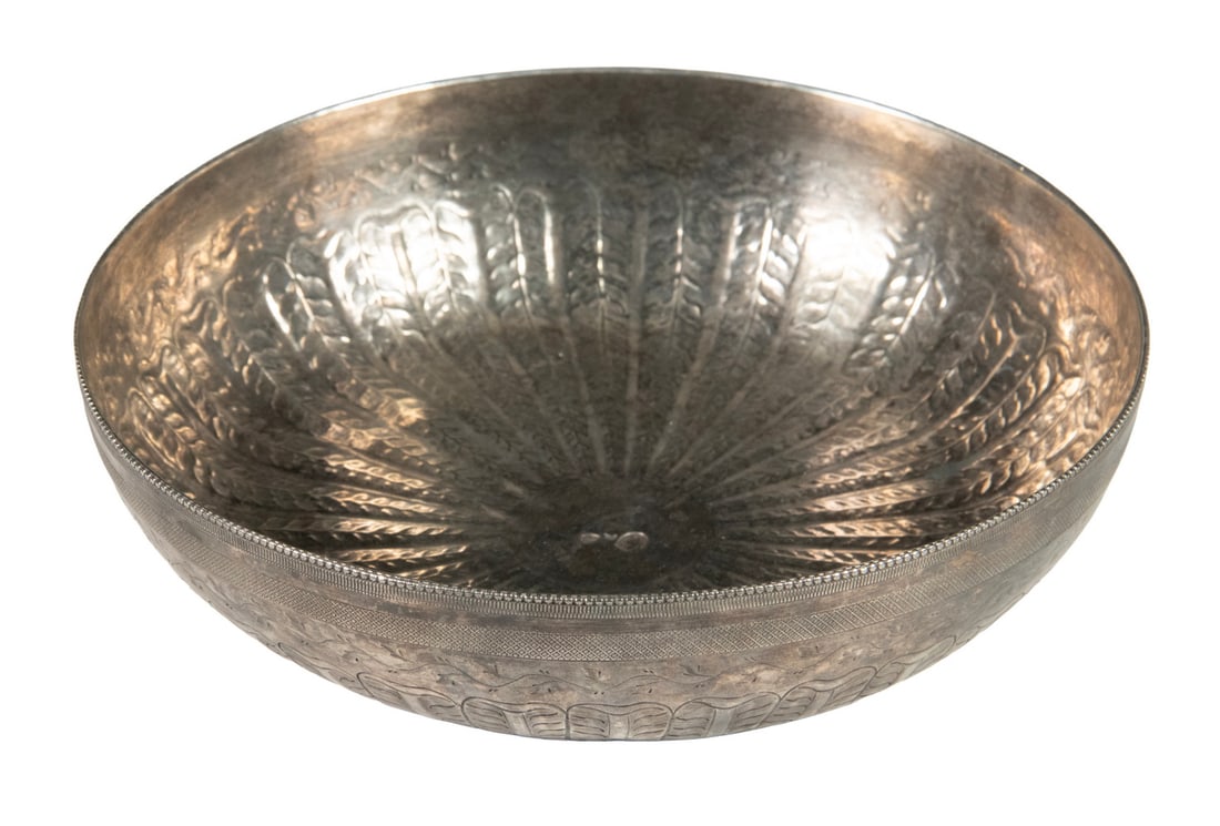 TURKISH OTTOMAN SILVER HAMMAM BOWL (1 of 3)