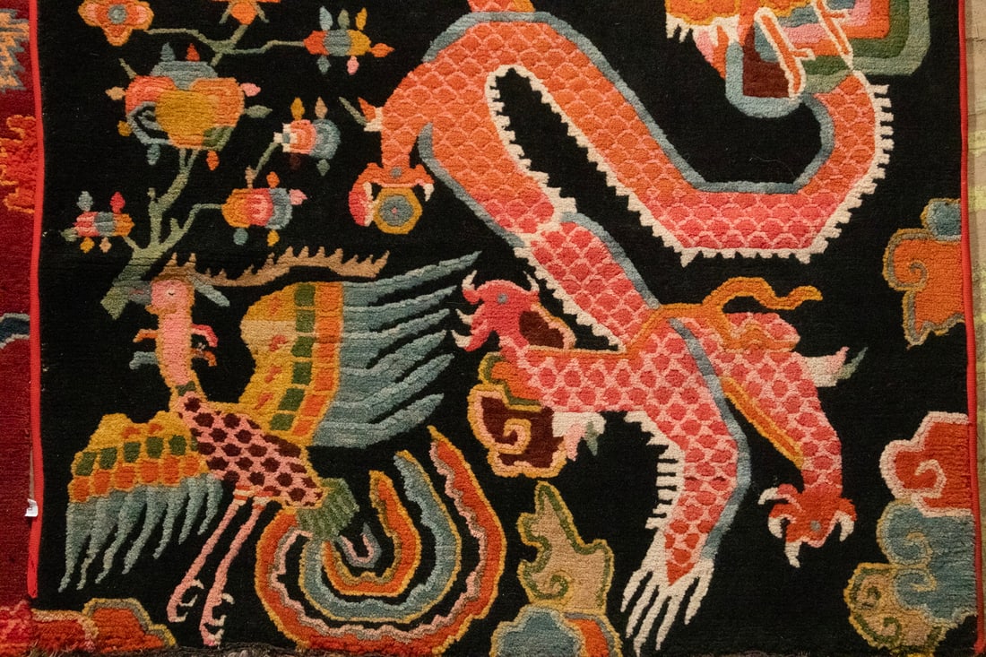 (2) TIBETAN WOOL CARPETS - 3