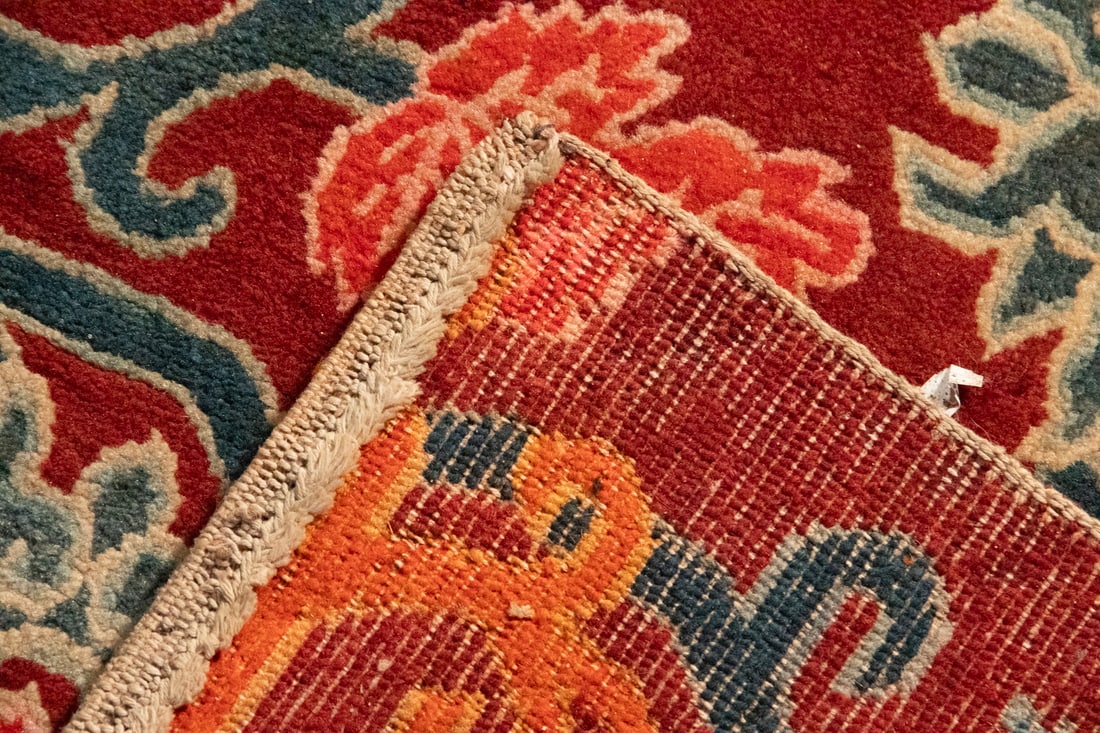 (2) TIBETAN WOOL CARPETS - 5