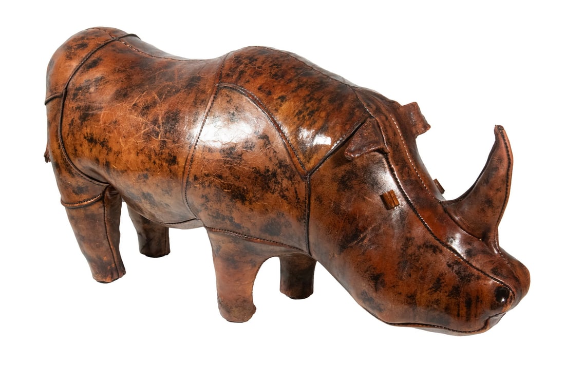 OMERSA FOR ABERCROMBIE & FITCH RHINO OTTOMAN (1 of 4)