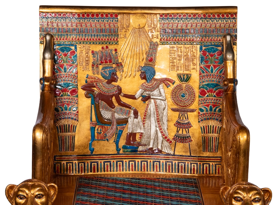 REPLICA TUTHANKAMUN THRONE - 2