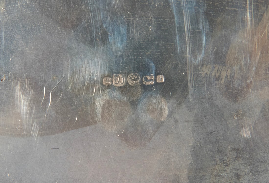 MONUMENTAL RUSSIAN/BALTIC SILVER SERVING TRAY - 2