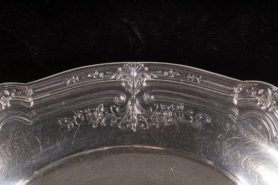 (2) STERLING SILVER SERVING DISHES - 4