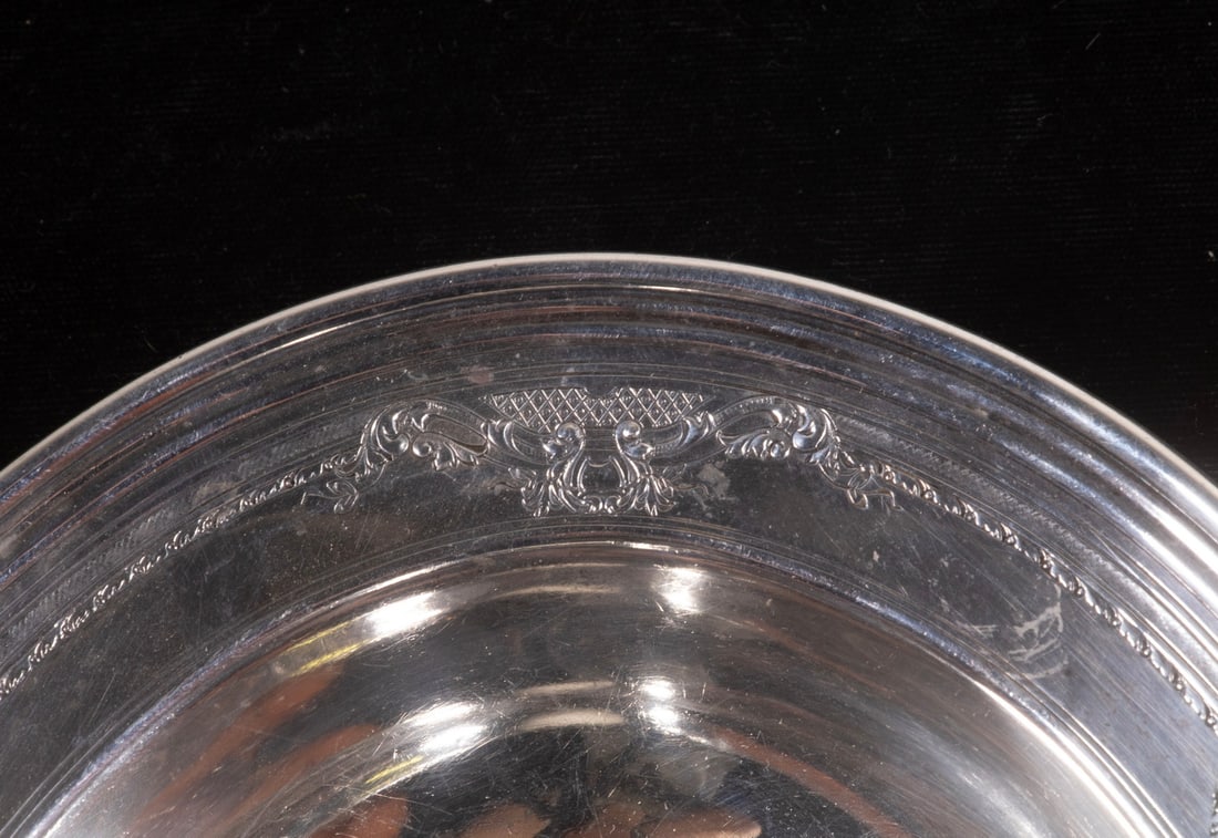 (2) STERLING SILVER SERVING DISHES - 5