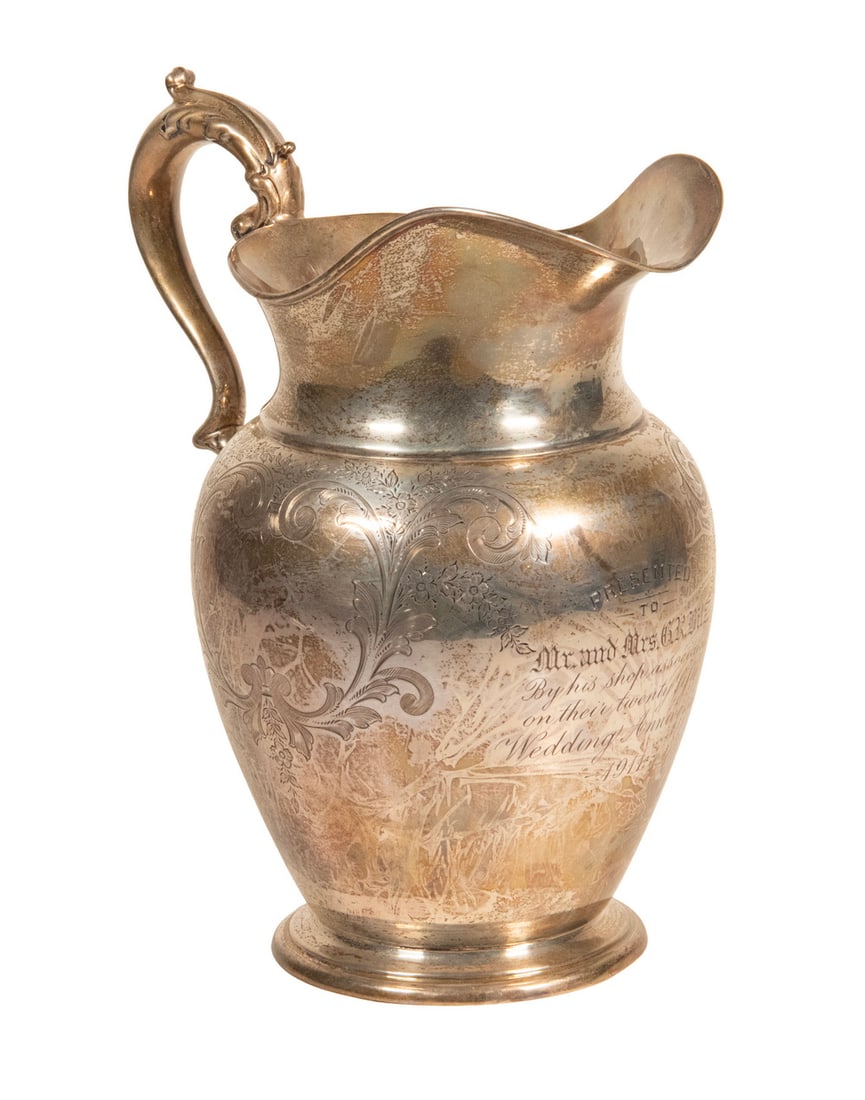 DOMINICK & HAFF STERLING WATER PITCHER (1 of 3)