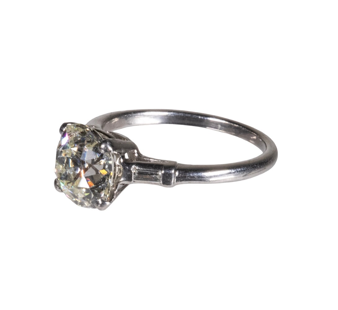 14K GOLD AND 2.75 CT DIAMOND RING (1 of 4)