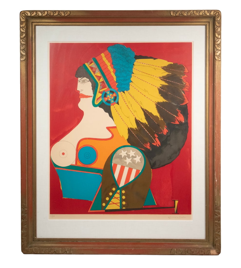 RICHARD LINDNER (NY/GERMANY, 1901-1978) (1 of 4)