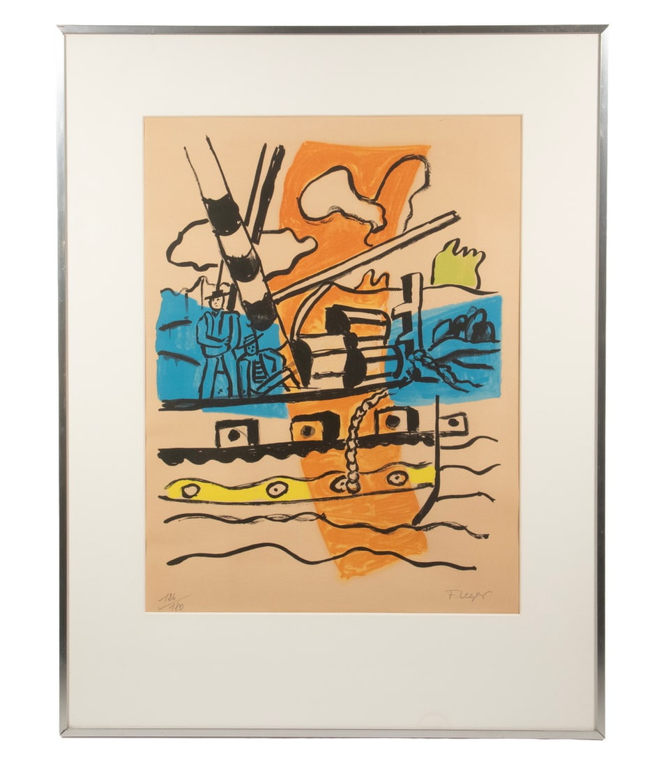 FERNAND LEGER (CT/CA/FRANCE, 1881-1955) (1 of 4)