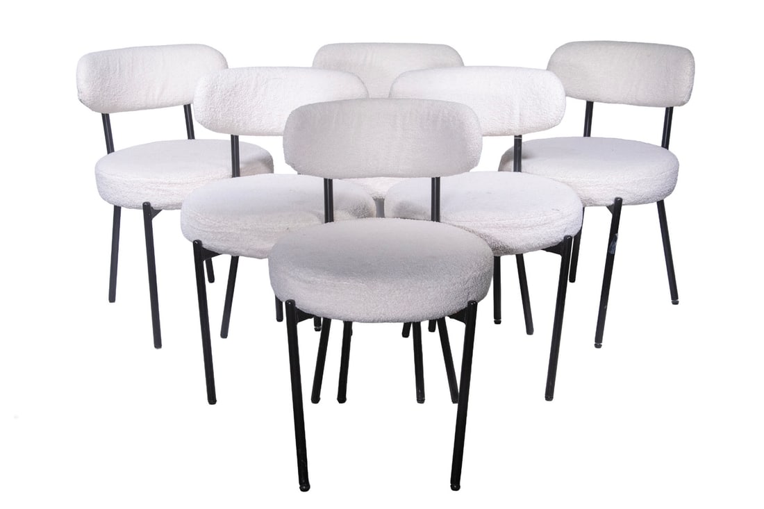 (5) CONTEMPORARY UPHOLSTERED DINING CHAIRS (1 of 4)
