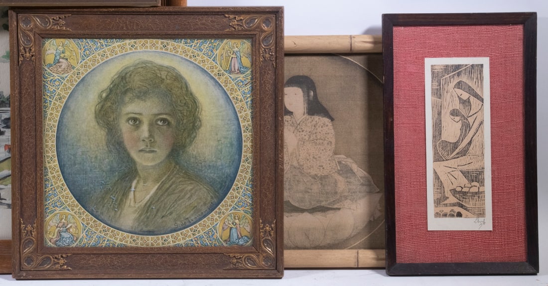 (7) SMALL FRAMED PRINTS - 4