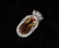 CARTIER CLIP - Art Deco Platinum, Topaz and Diamond