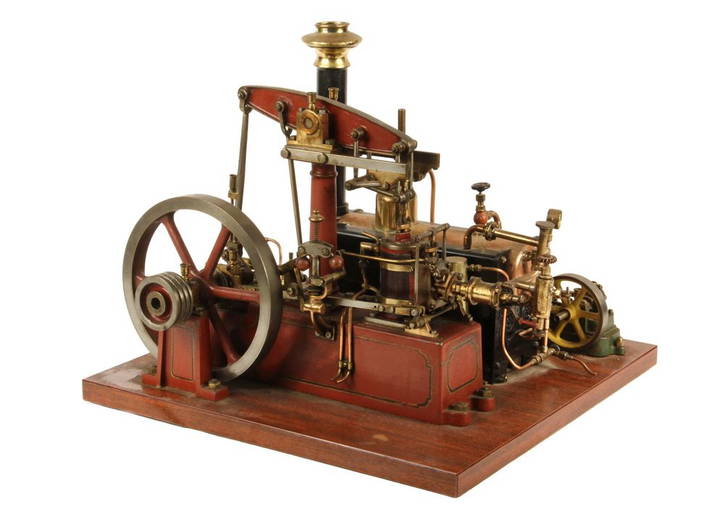 Model Steam Engine Stuart Model Of Watts