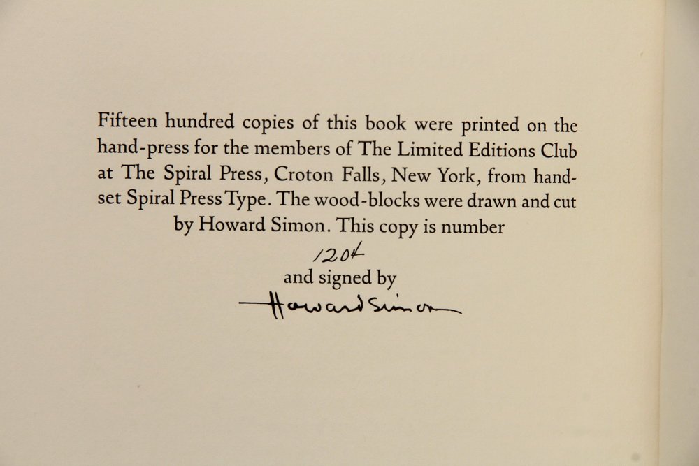 LIMITED EDITIONS CLUB BOOK - "The Lyrics of Francois: LIMITED EDITIONS CLUB BOOK - "The Lyrics of Francois Villon", Done Into English Verse by Algernon Charles Swinburne, Dante Gabriel Rossetti, William Ernest Henley, John Payne, and Leonie Adams, Printe