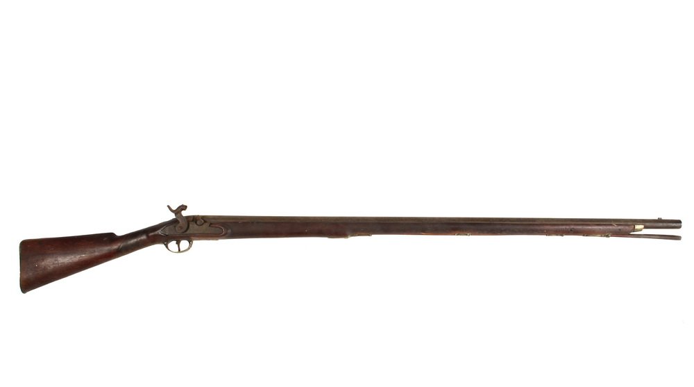 KETLAND MUSKET - Percussion Musket with Ketland & Co: KETLAND MUSKET - Percussion Musket with Ketland & Co marked lockplate, Belgian armory barrel mark, brass fittings, small silver plate at barrel tang, engraved grip on walnut stock. 40" barrel, 50" lon