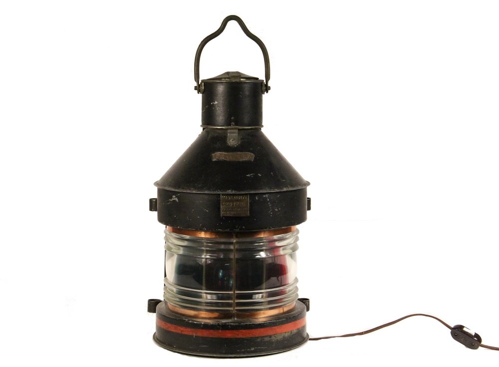 NAUTICAL LANTERN - "Meteorite" Marine Lantern, with (1 of 3)