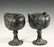PAIR OF CHINESE BRONZE DOU - Ceremonial Covered Food