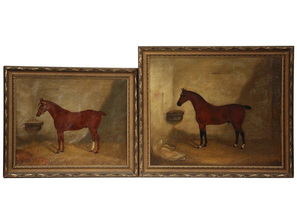 F.C. CLIFTON (19th c. English) - Two Equestrian (1 of 5)