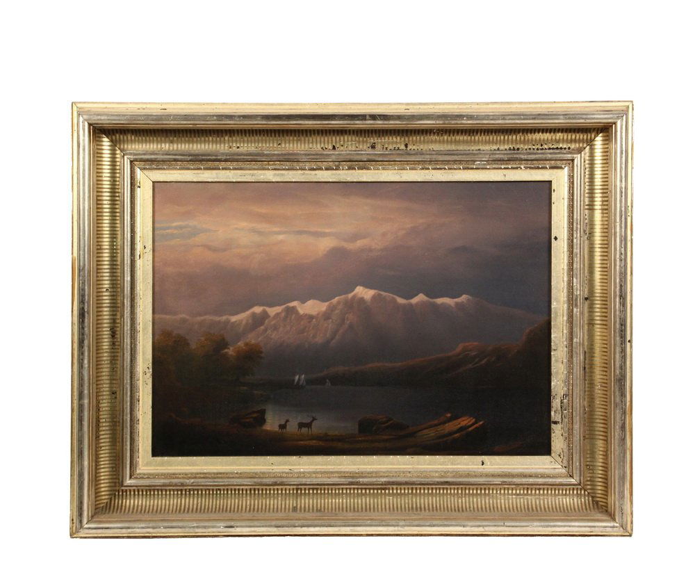 JAMES EMERY (NY/ME, 1819-1899); "Mount Katahdin, (1 of 5)