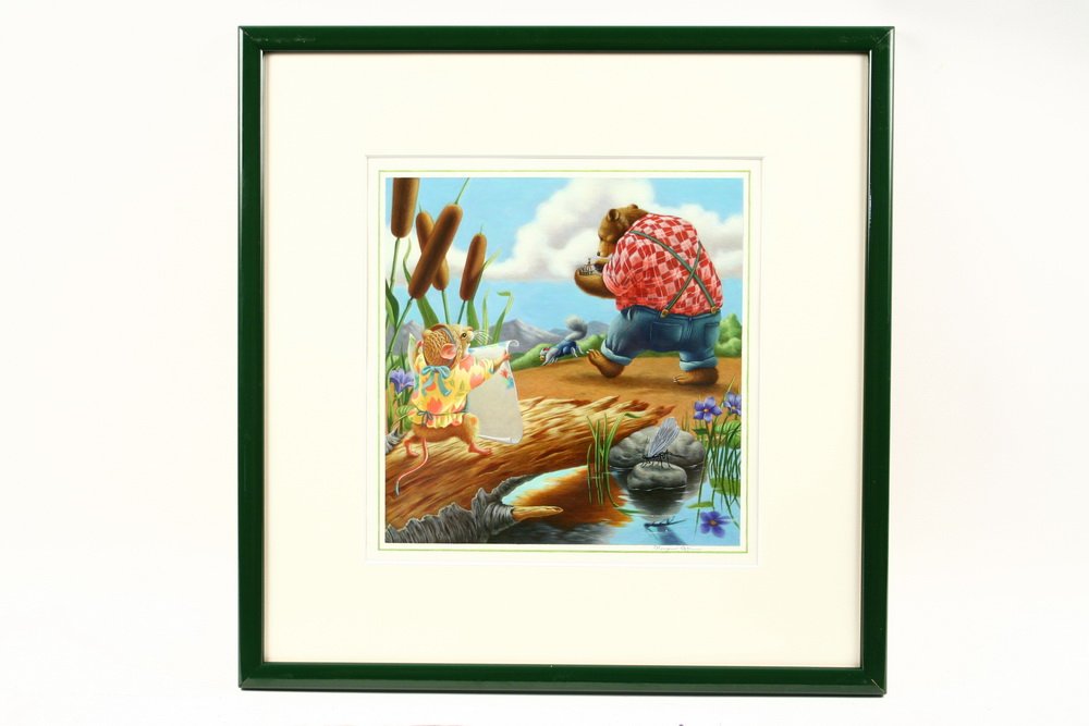 MARY JANE BEGIN (RI, 20th c.) - 'Little Mouse's (1 of 4)