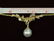 NECKLACE - 18K Yellow Gold South Sea Pearl and Diamond - 3