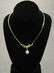 NECKLACE - 18K Yellow Gold South Sea Pearl and Diamond - 4