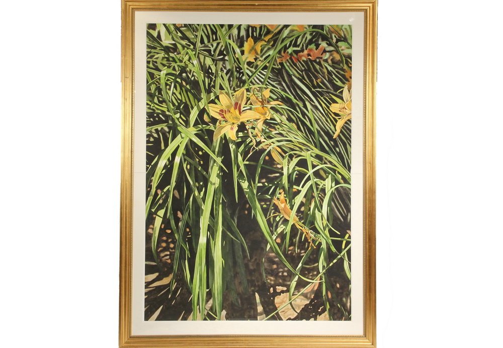 DEBORAH RUBIN (MA, 1948 - ) - "Tiger Lilies", a (1 of 3)