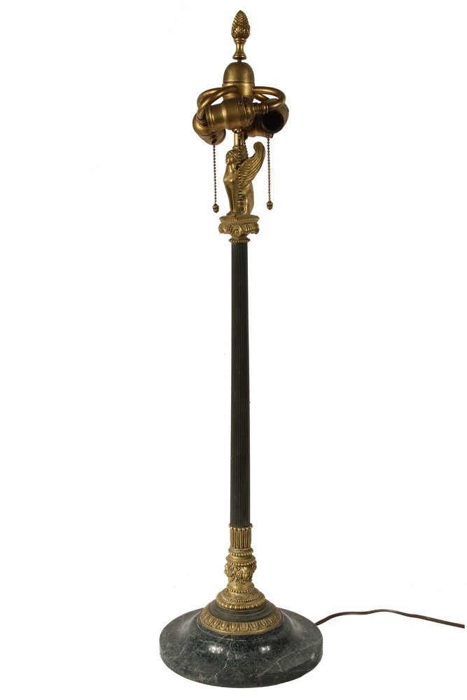 GREEK REVIVAL LAMP BASE - High Quality 1920's Electric (1 of 3)