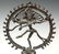 HINDU BRONZE FIGURE - 19th c. Indian Altar Diety: - 2