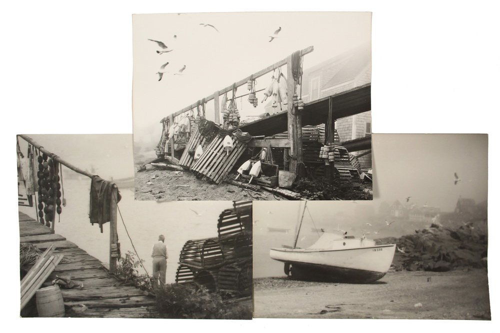 WARNER TAYLOR (ME, 1880-1958) - (13) Matte Black & (1 of 7)