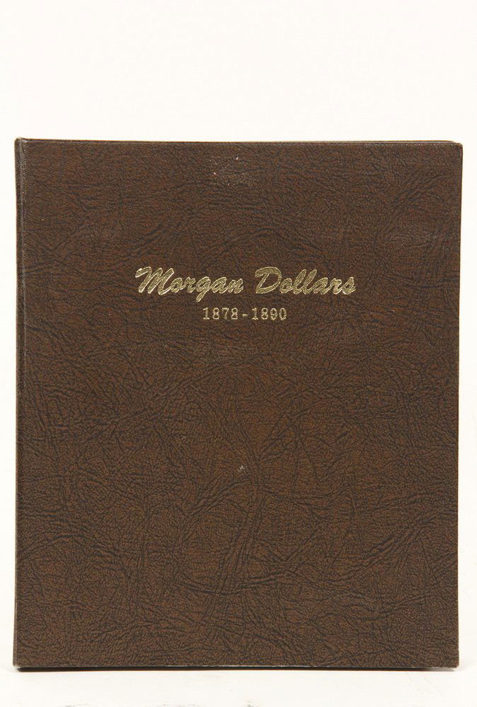 BOOK OF COINS - (30) Pcs Morgan Dollars, 1878-1890, (1 of 5)