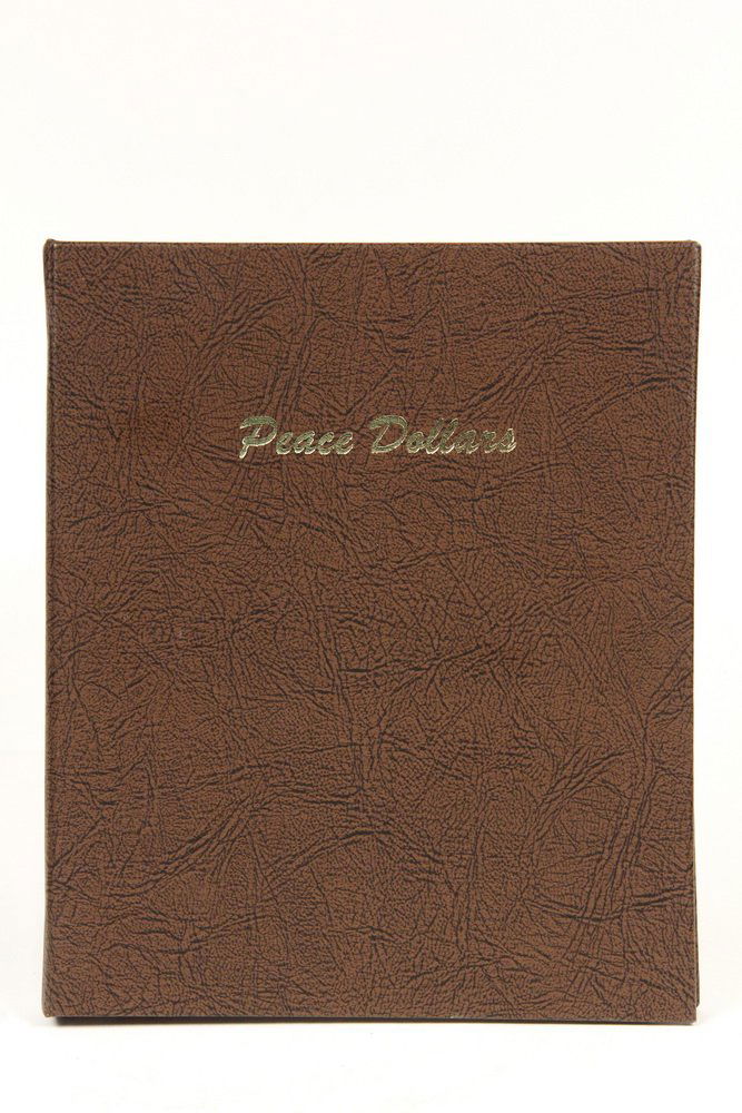 COINS - (19) Pc Book of Peace Dollars, Dansco Album. (1 of 3)