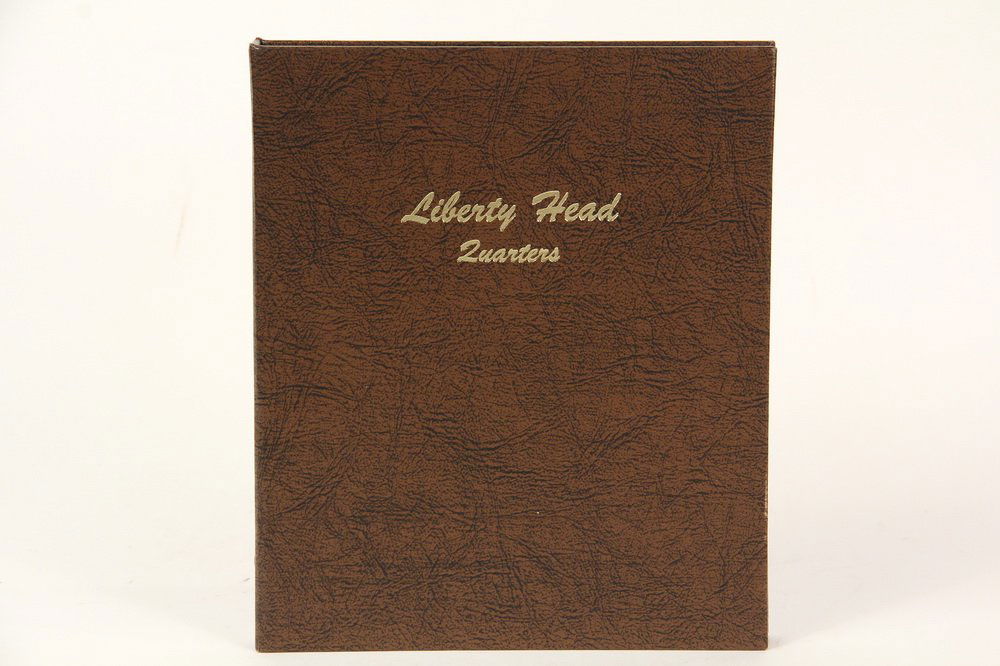 BOOK OF COINS - (41) Pc Partial Set of Barber Quarters, (1 of 5)