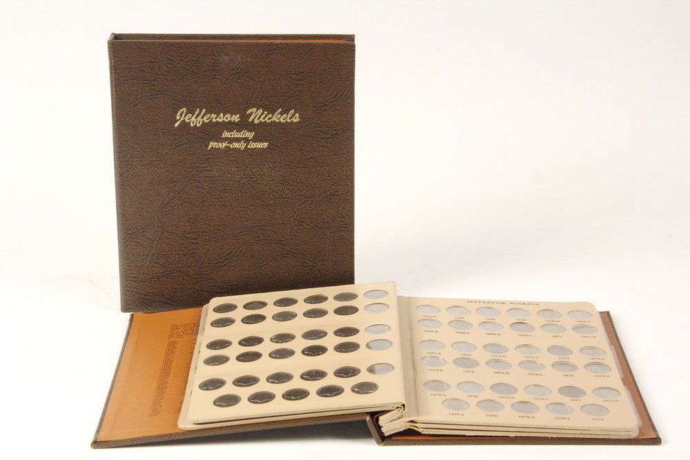COINS - (2) Albums of Jefferson Nickels, includes (1 of 1)