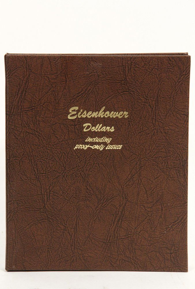 BOOK OF COINS - (23) Pc Partial Set of IKE Dollars, in (1 of 5)