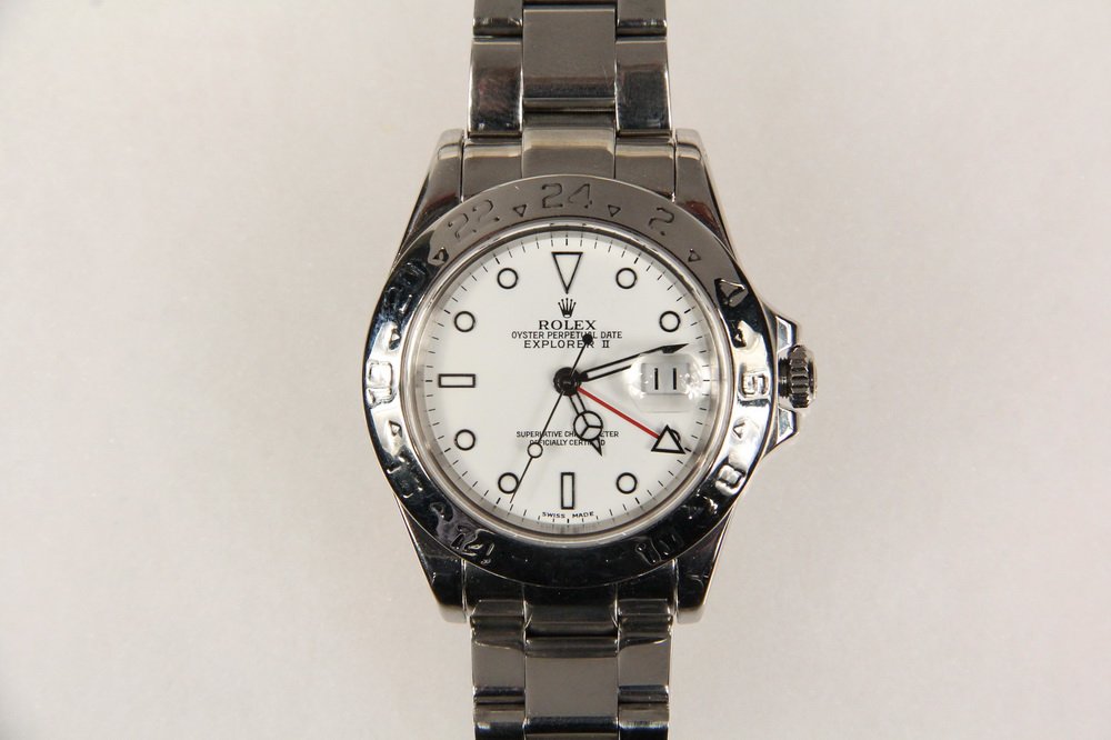 WRISTWATCH - Man's Stainless Steel Rolex Explorer II (1 of 3)