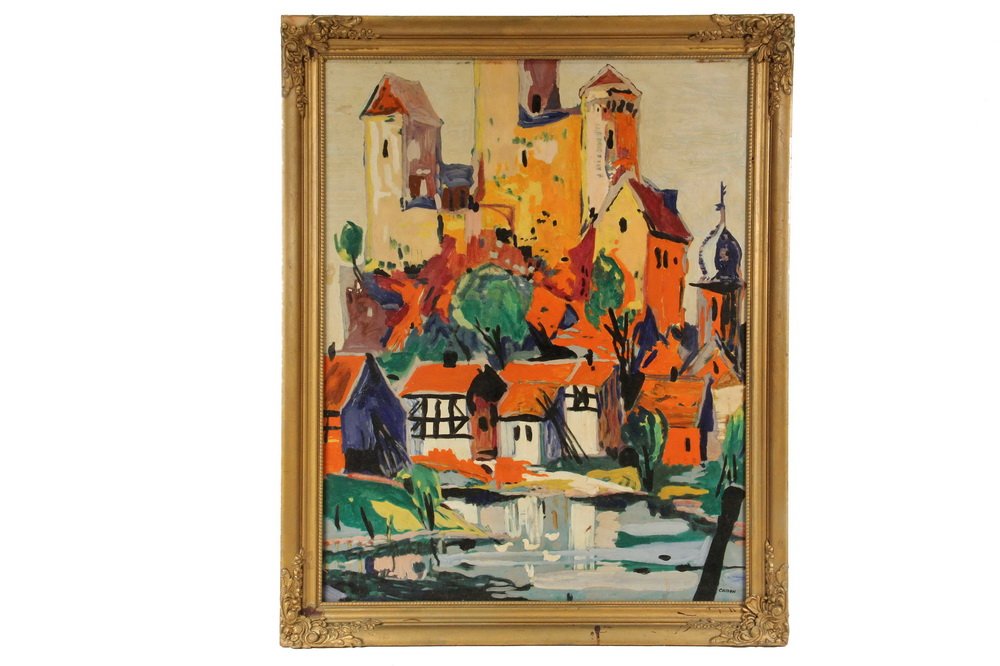 ALFRED JOSEPH CASSON (Canada, 1898-1992) - Rudesheim am (1 of 4)