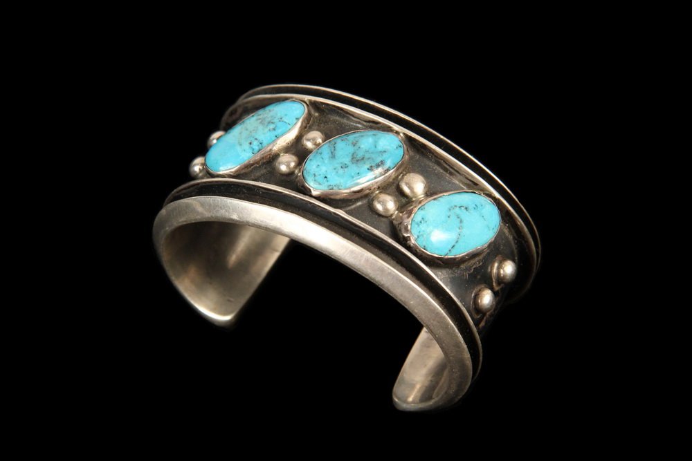 GENT'S BRACELET - Native American Crafted Heavy (1 of 2)