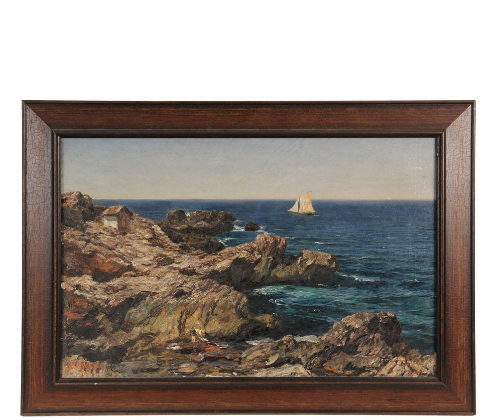 GEORG MACCO (Germany, 1863-1933) - Washing Day on the (1 of 4)