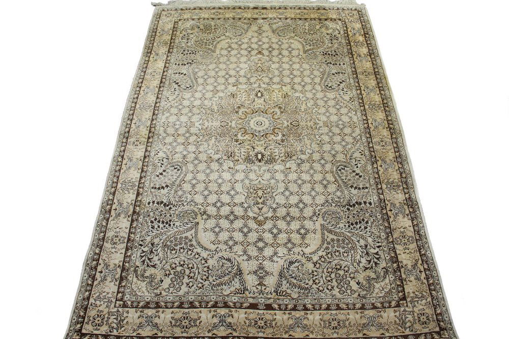 TABRIZ CARPET - 6'8" x 10'2" - Iran, mid 20th c, a (1 of 5)