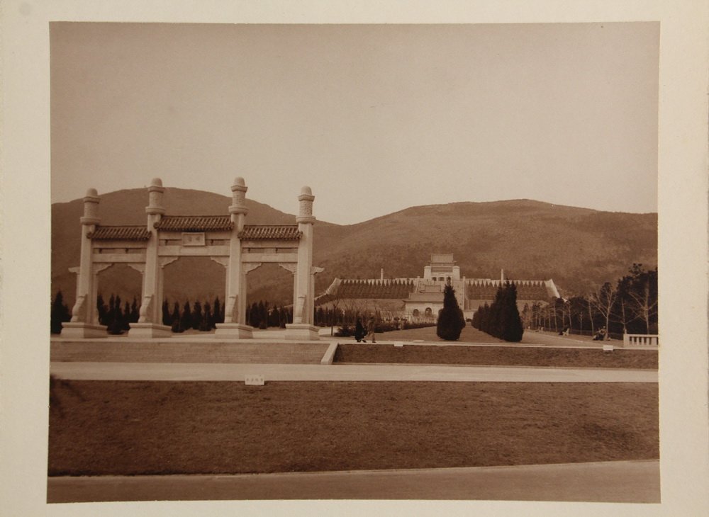 COLLECTION OF 1937 ART PHOTOS OF CHINA - (22) Matte: COLLECTION OF 1937 ART PHOTOS OF CHINA - (22) Matte Platinum or Silver Bromide Prints, on mounts, in a custom folio, of which five are marked verso as being "Property of Mrs. Philip H. Thayer, One Fif