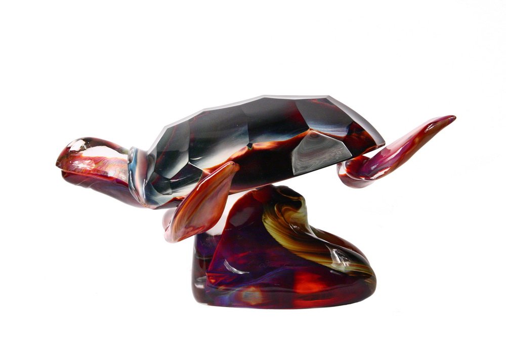 DINO ROSIN (Italy, 1948- ) - Sea Turtle, solid art (1 of 5)